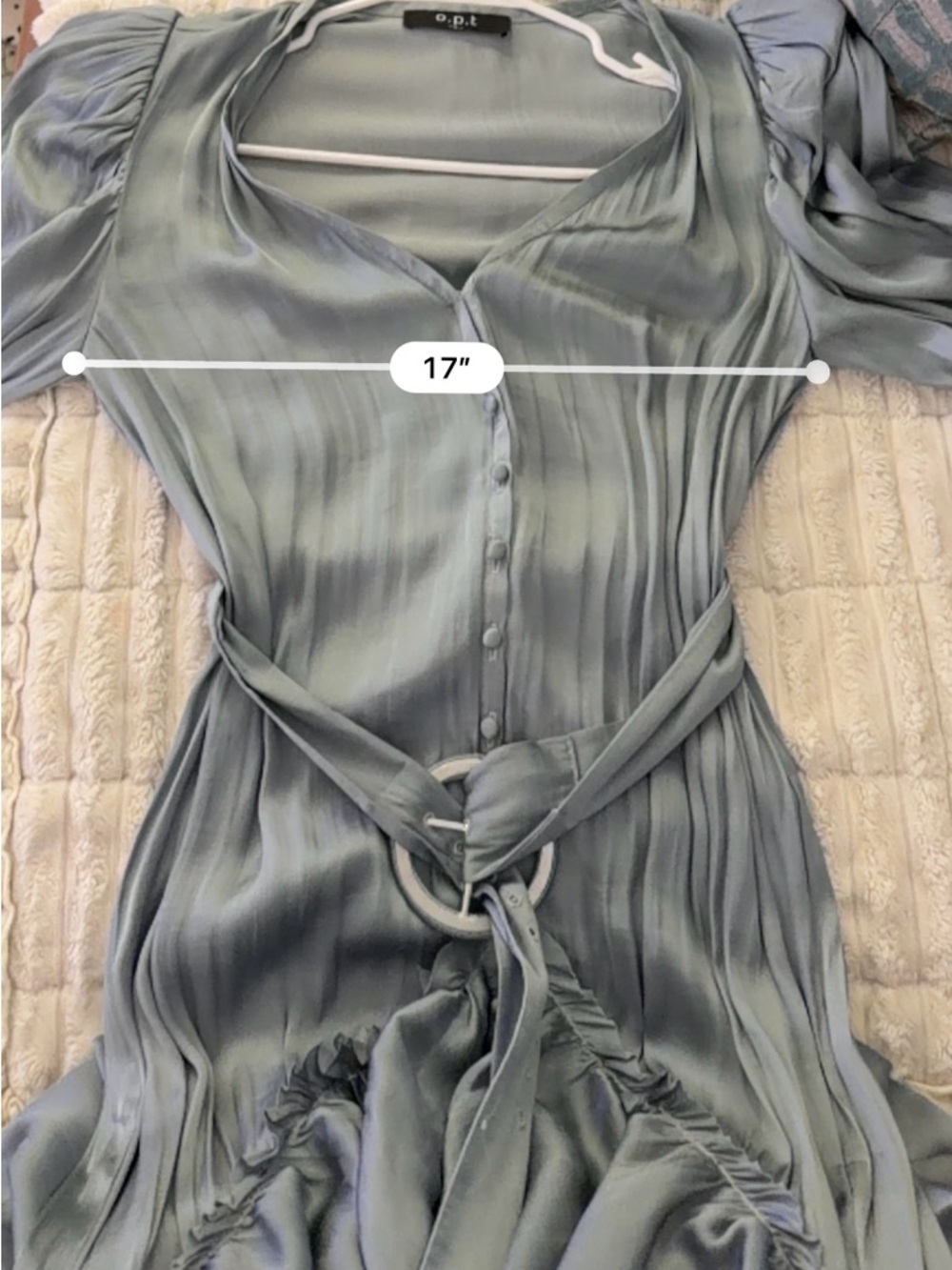Few Moda Maxi Ruffle Slate Blue S - Picture 6 of 6